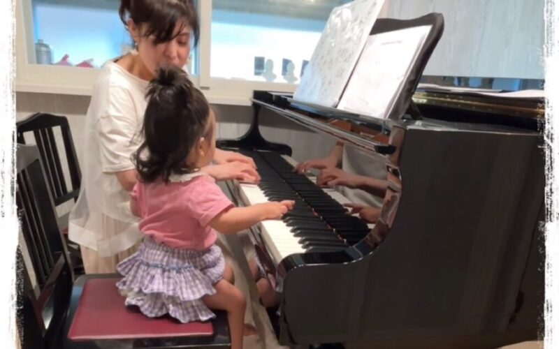 2〜3さいのからのピアノは「やってみたい♡」がずっと
